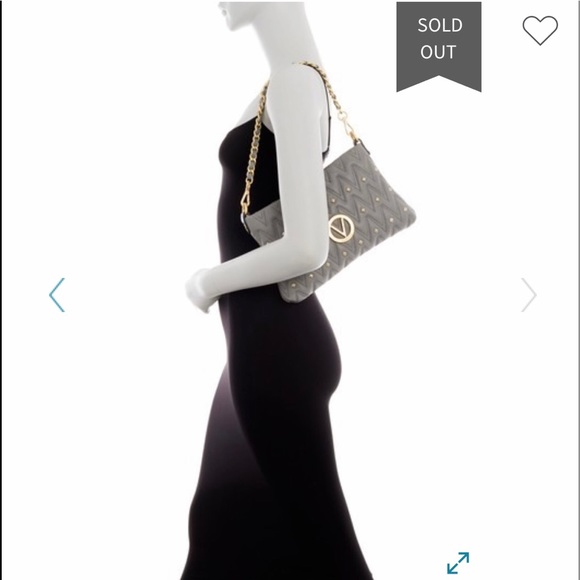 NWT VALENTINO Vanille Studded & Quilted Crossbody - Picture 4 of 6